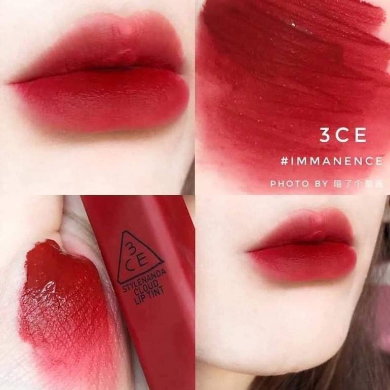 Giải mã vì sao son kem 3CE Cloud Lip Tint vẫn hot không ngừng nghỉ? được chị em tin dùng